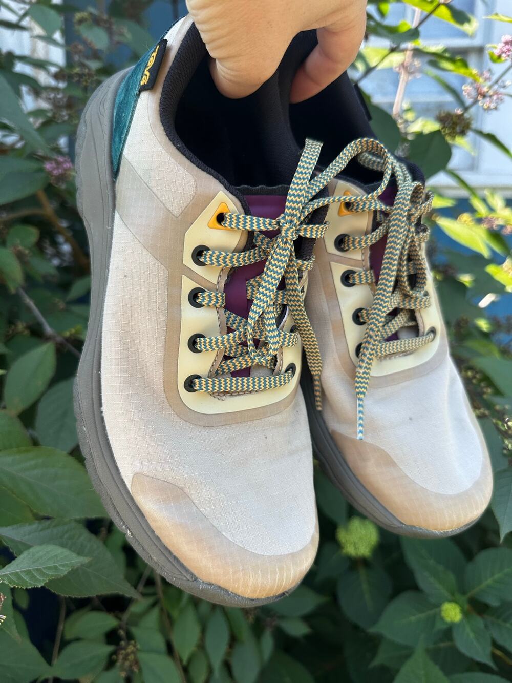 Teva Women's 7.5 Gateway Low Hiking Trail Sneakers Shoes Sesame Retro Beige